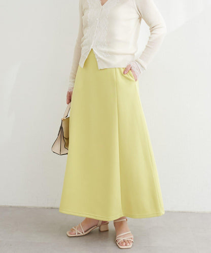 〈ako〉 A字版型 空氣層半身裙