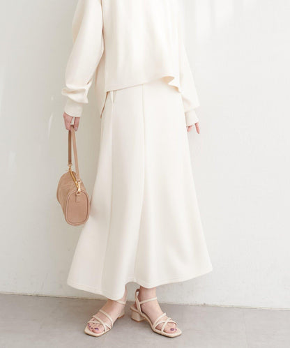 〈ako〉 A字版型 空氣層半身裙