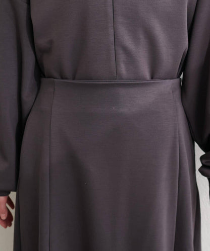 〈ako〉 A字版型 空氣層半身裙