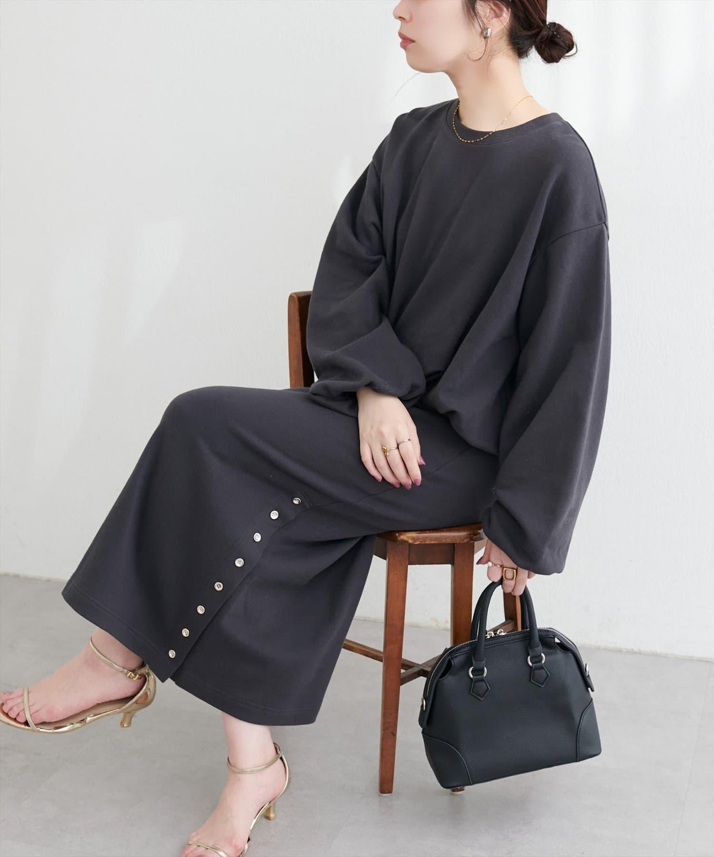 氣球廓形 套頭上衣