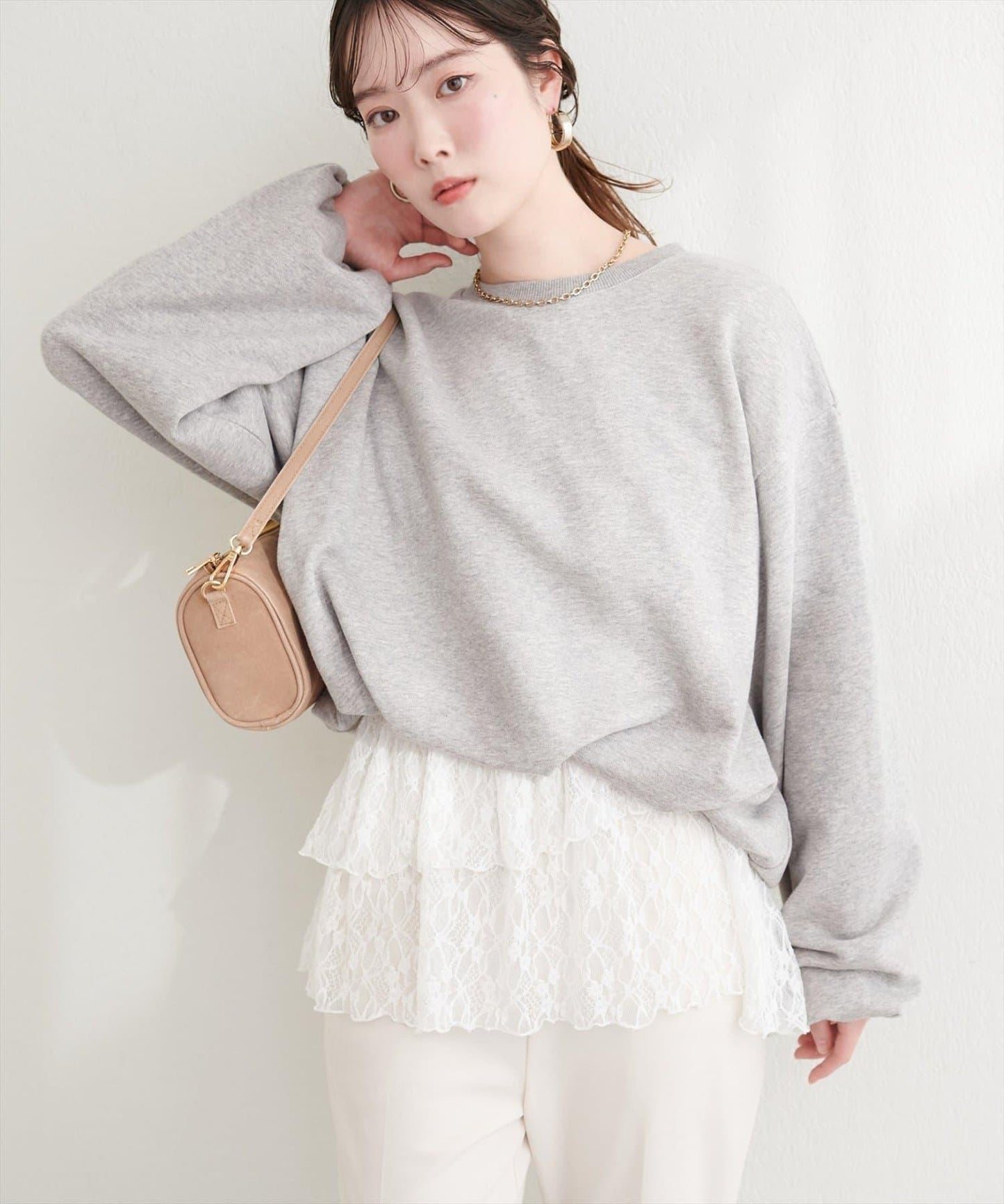 氣球廓形 套頭上衣