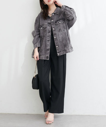 寬鬆版型 牛仔外套