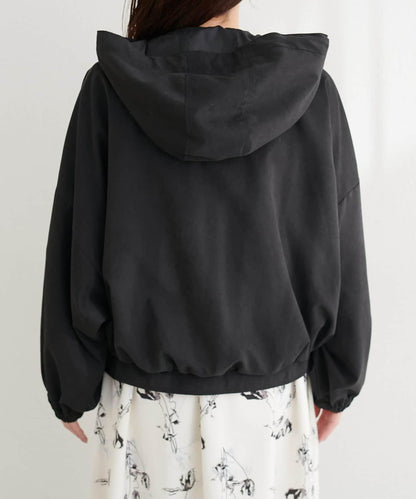 連帽短款山系夾克