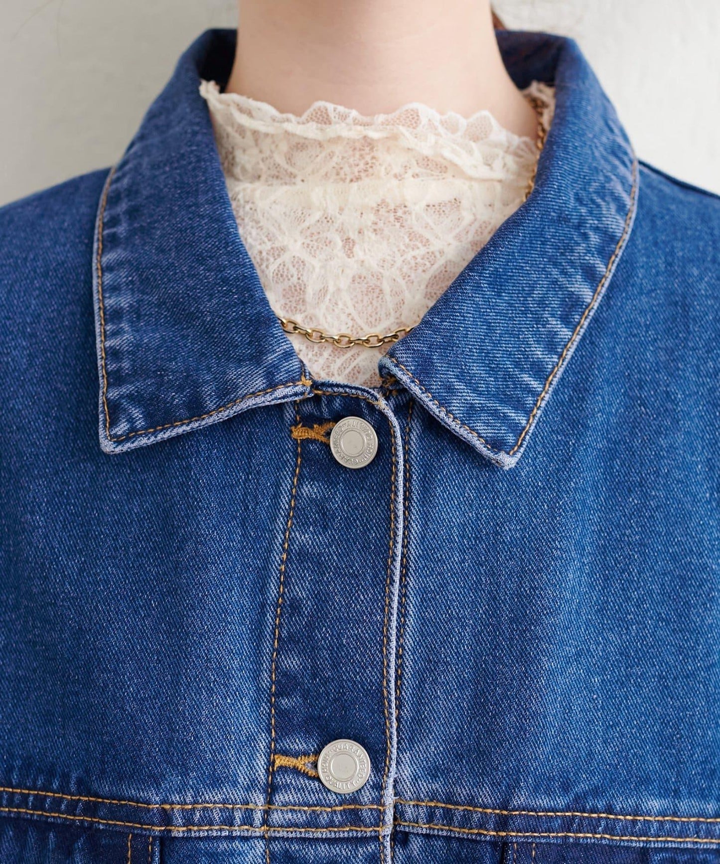 寬鬆版型 牛仔外套