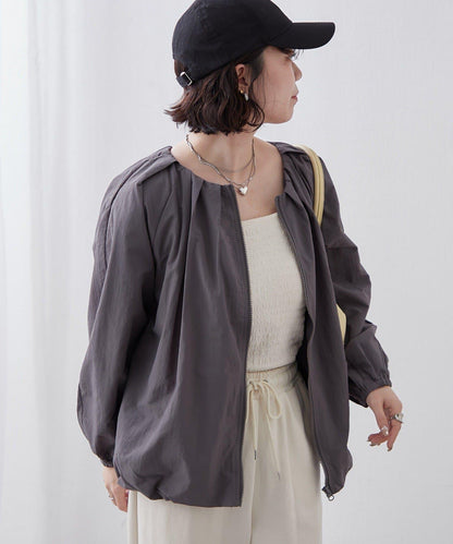 蓬鬆廓形 褶襉泡泡設計 夾克