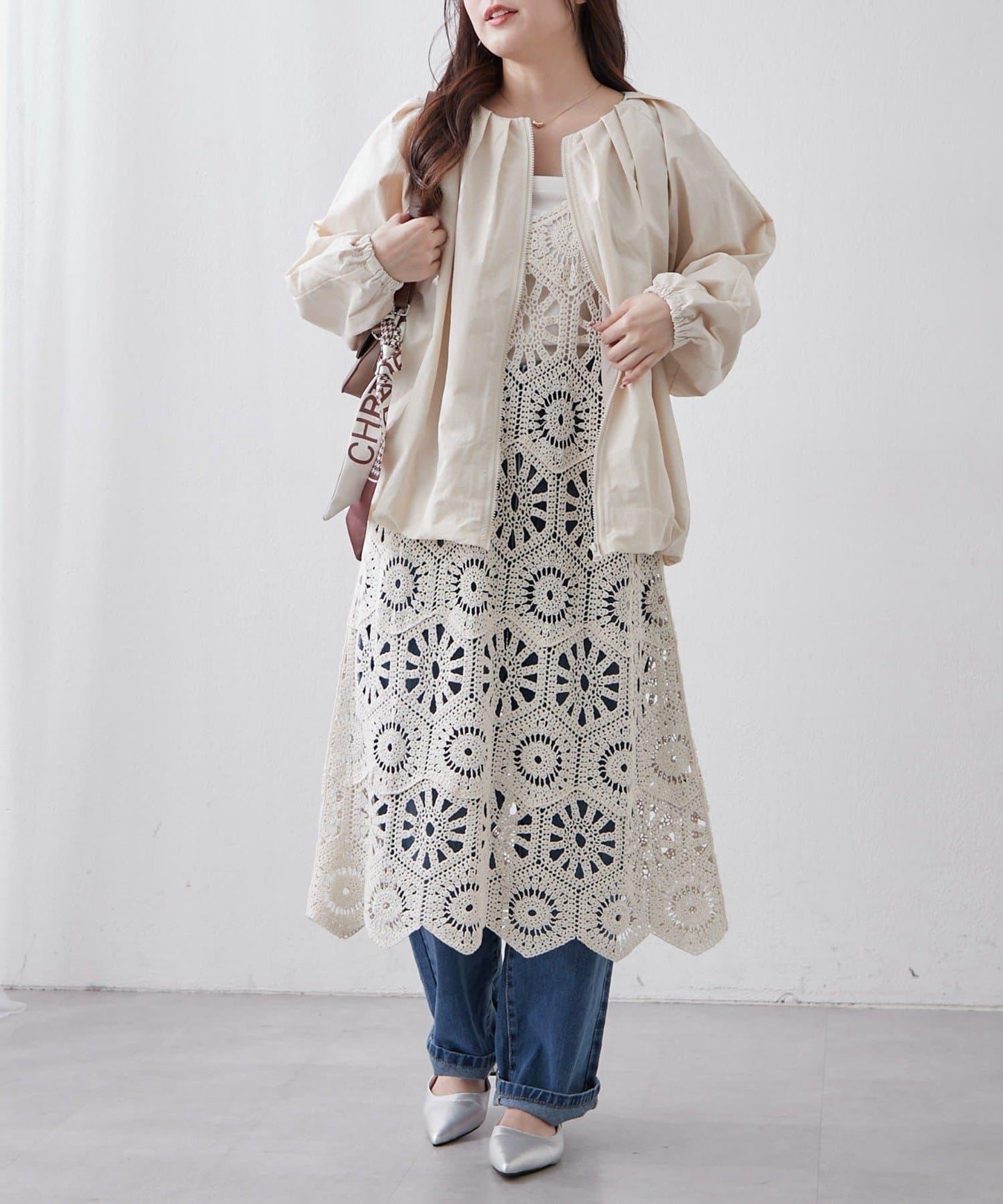 蓬鬆廓形 褶襉泡泡設計 夾克