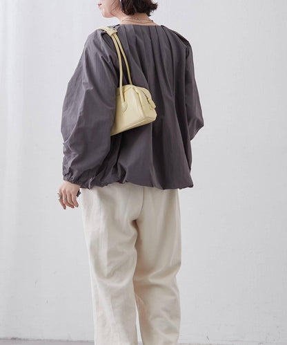 蓬鬆廓形 褶襉泡泡設計 夾克