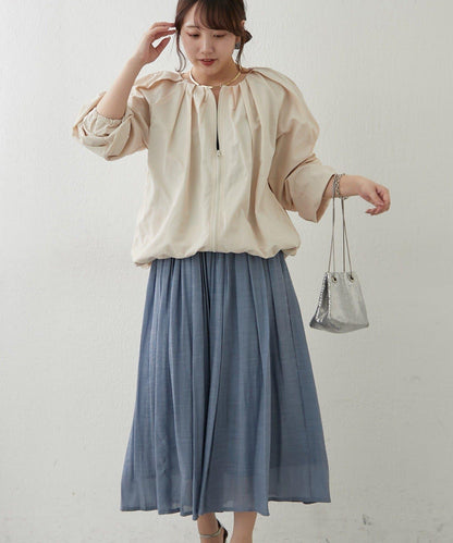 蓬鬆廓形 褶襉泡泡設計 夾克