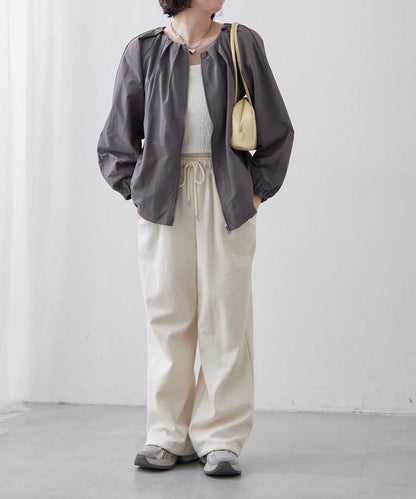 蓬鬆廓形 褶襉泡泡設計 夾克