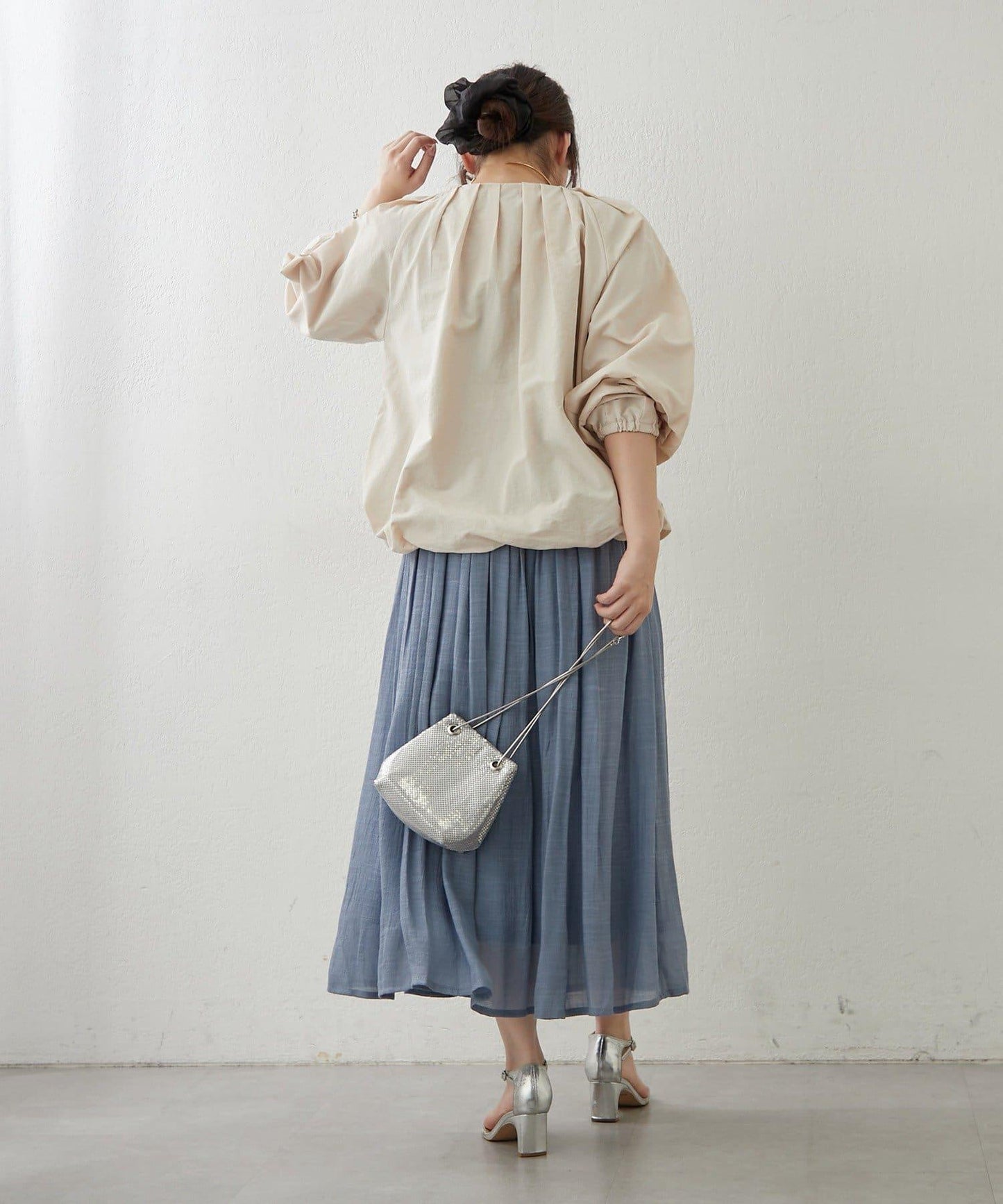 蓬鬆廓形 褶襉泡泡設計 夾克