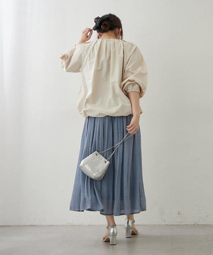 蓬鬆廓形 褶襉泡泡設計 夾克