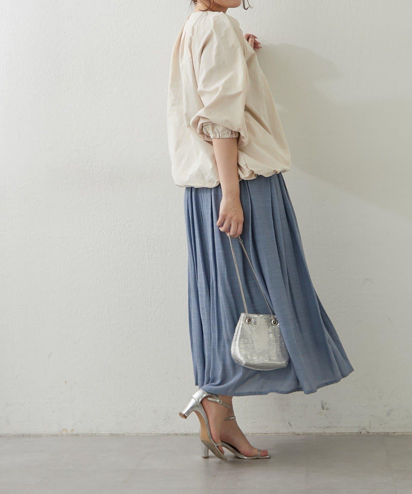 蓬鬆廓形 褶襉泡泡設計 夾克