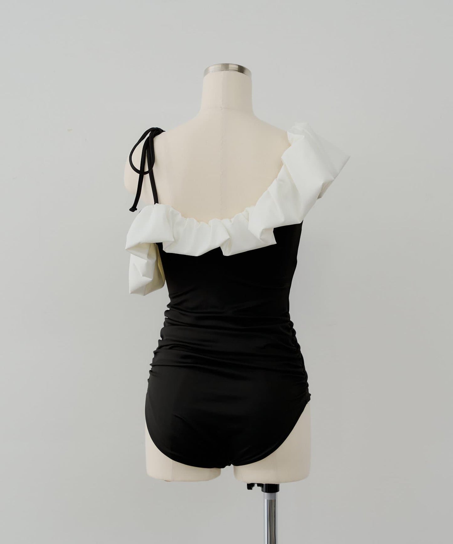 Chico 泡泡一字肩連衣裙