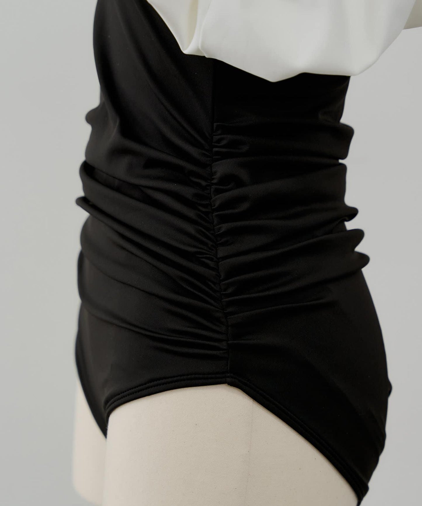 Chico 泡泡一字肩連衣裙