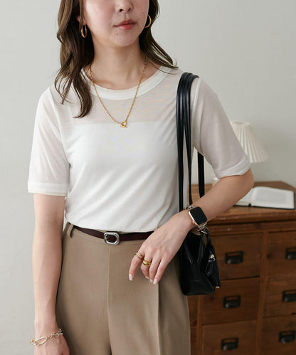 Discoat 層次設計 五分袖 上衣