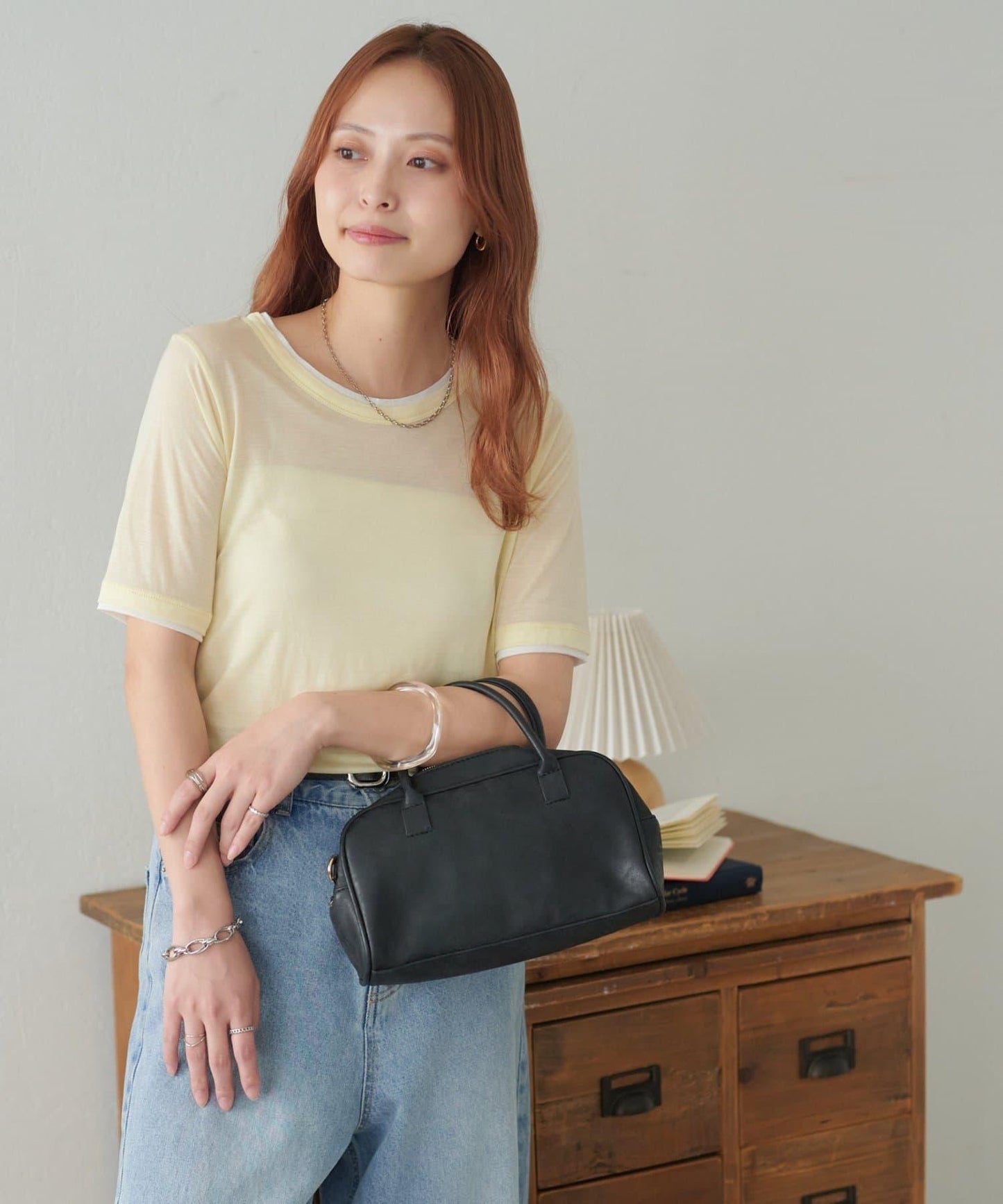 Discoat 層次設計 五分袖 上衣