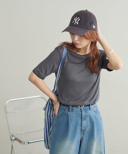 Discoat 層次設計 五分袖 上衣