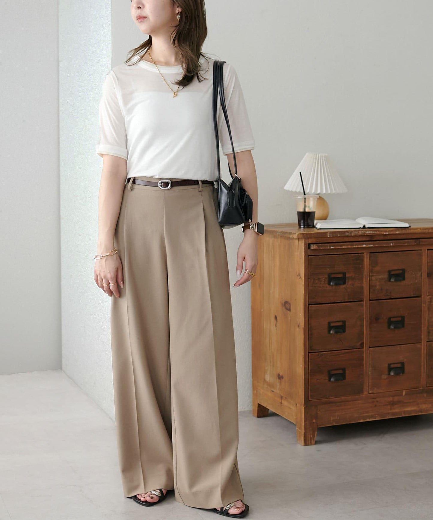 Discoat 層次設計 五分袖 上衣