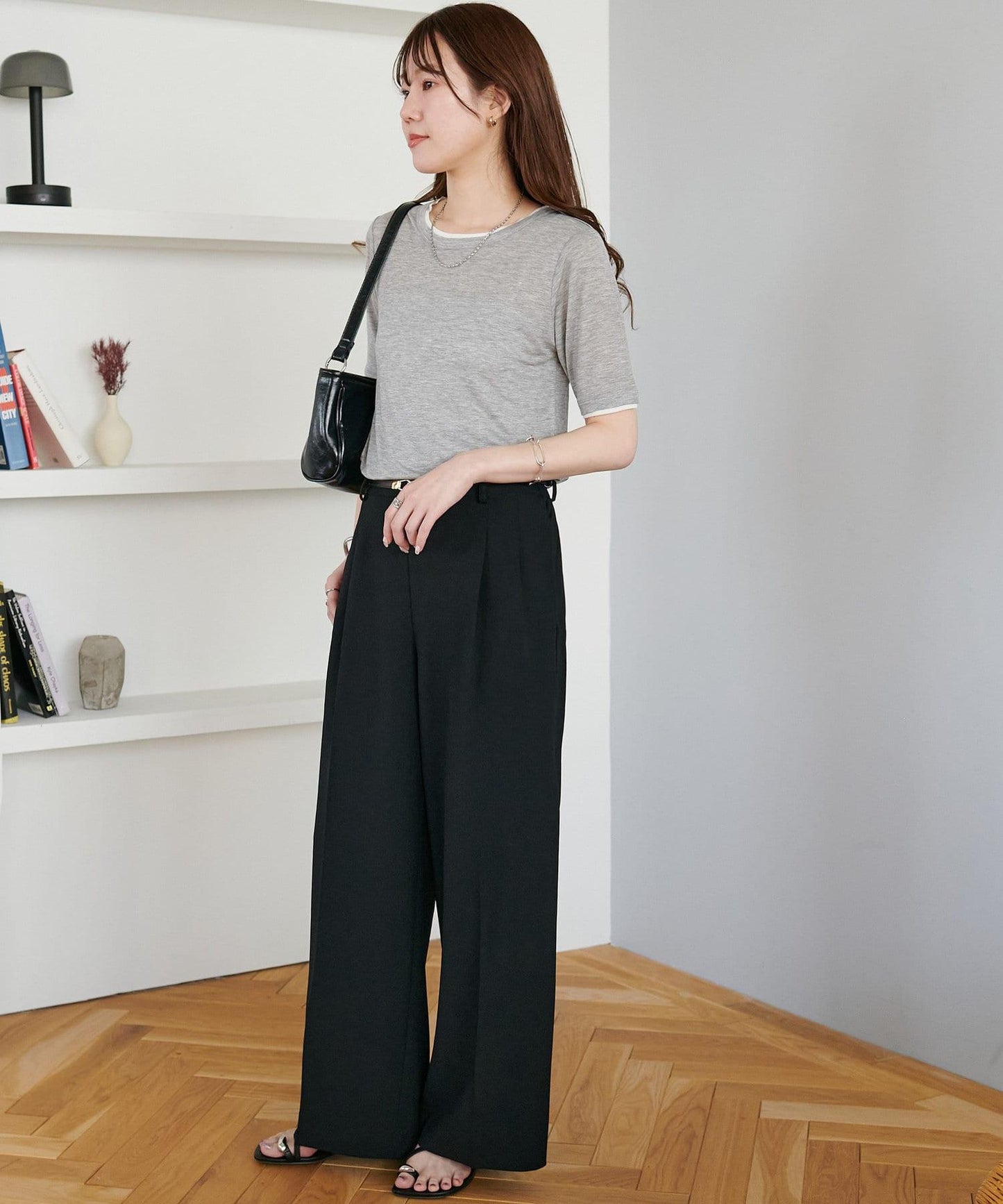 Discoat 層次設計 五分袖 上衣