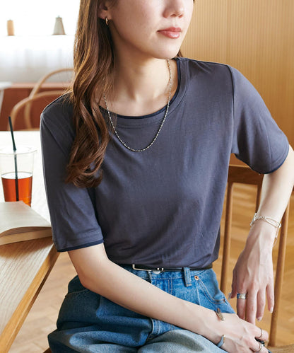 Discoat 層次設計 五分袖 上衣