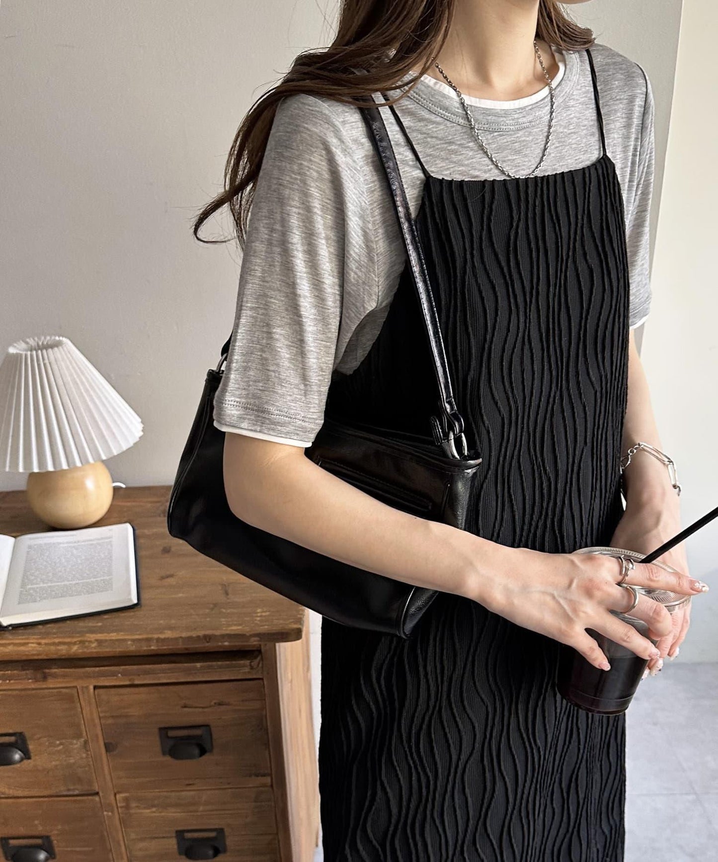 Discoat 層次設計 五分袖 上衣