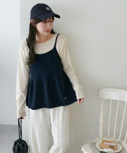 結子紋吊帶束胸上衣