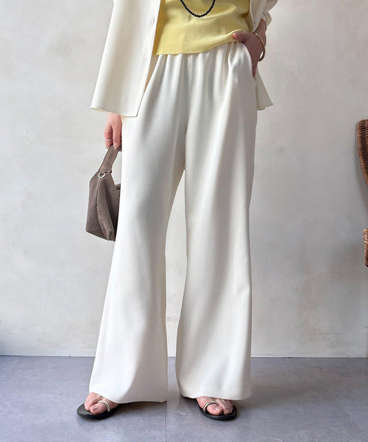 網絡 可成套搭配 半闊腿喇叭 褲子