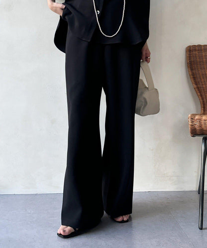 網絡 可成套搭配 半闊腿喇叭 褲子