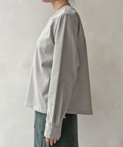 側抽繩 半拉鍊 套頭上衣（網絡）