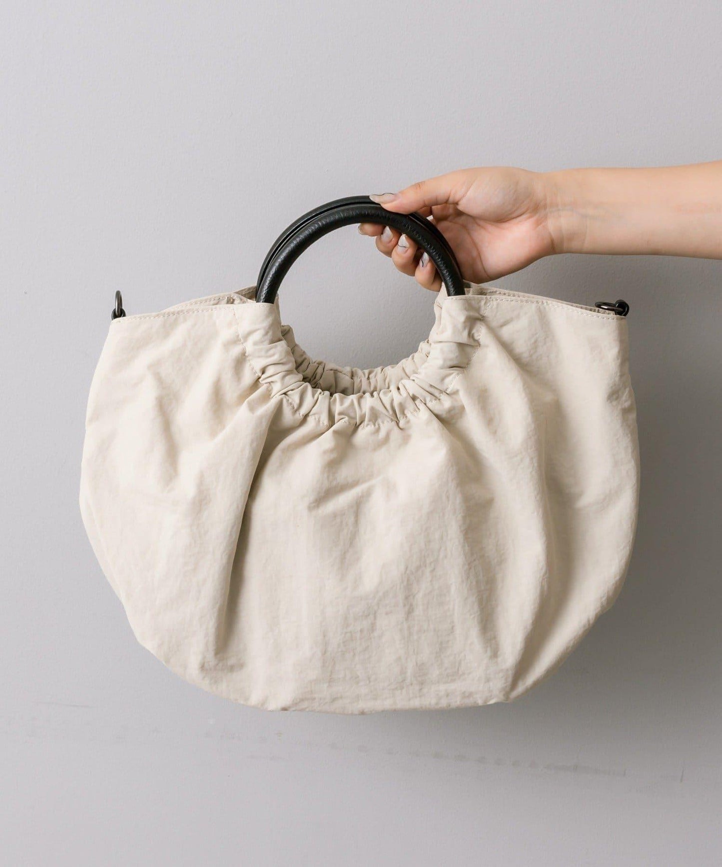 《撥水/便利な2WAY》 半圓包