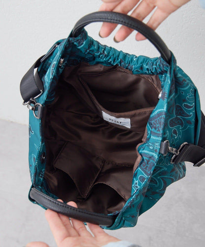 《撥水/便利な2WAY》 半圓包