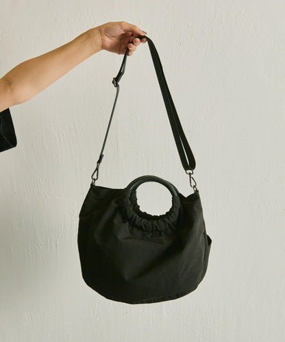 《撥水/便利な2WAY》 半圓包