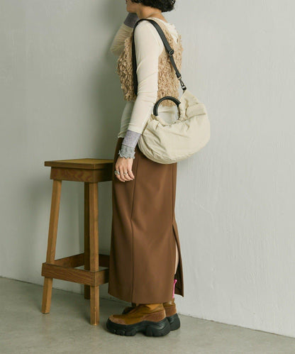 《撥水/便利な2WAY》 半圓包