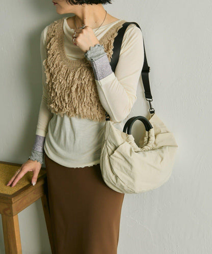 《撥水/便利な2WAY》 半圓包