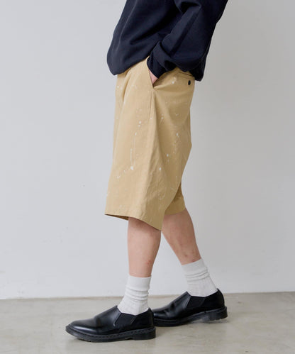 Kastane 手繪棉斜紋休閒短褲