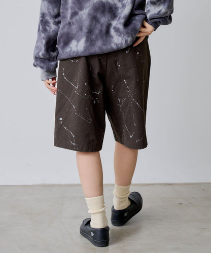 Kastane 手繪棉斜紋休閒短褲