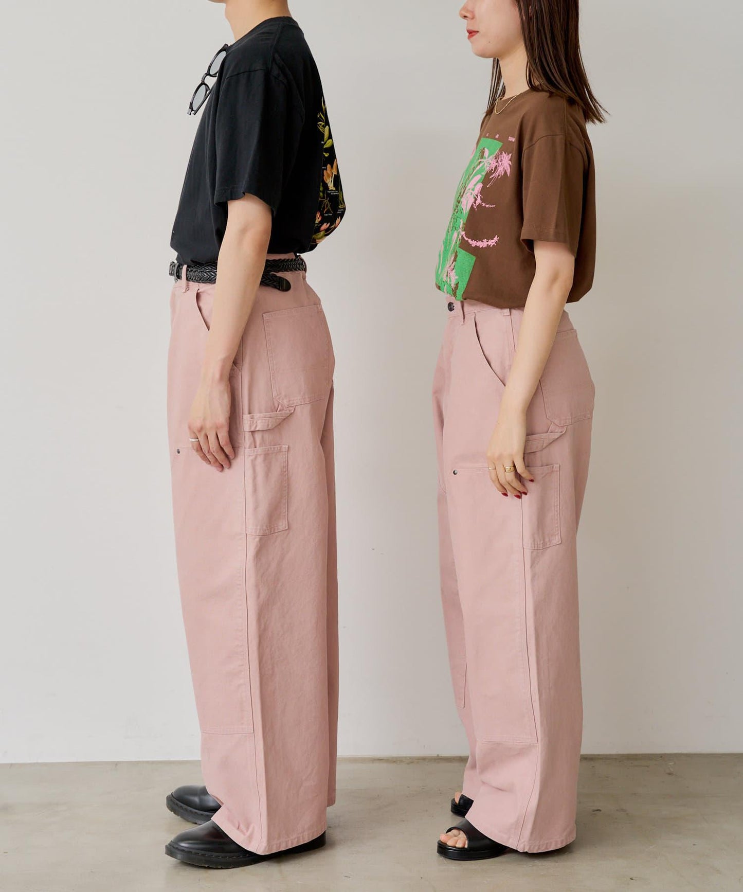 Kastane 雙膝設計工裝褲