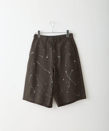 Kastane 手繪棉斜紋休閒短褲