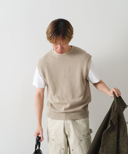 Kastane 日曬褪色效果 針織背心