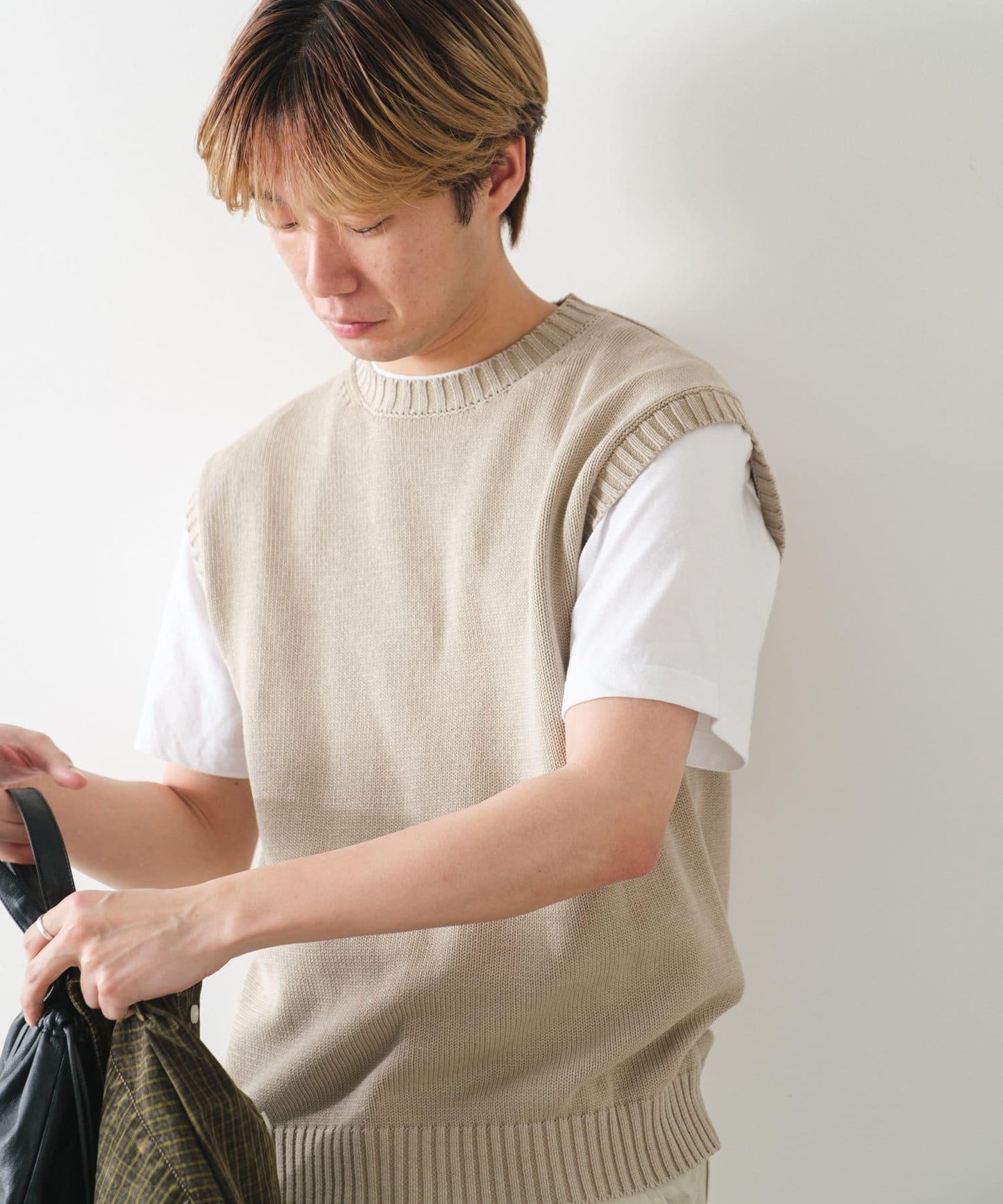 Kastane 日曬褪色效果 針織背心