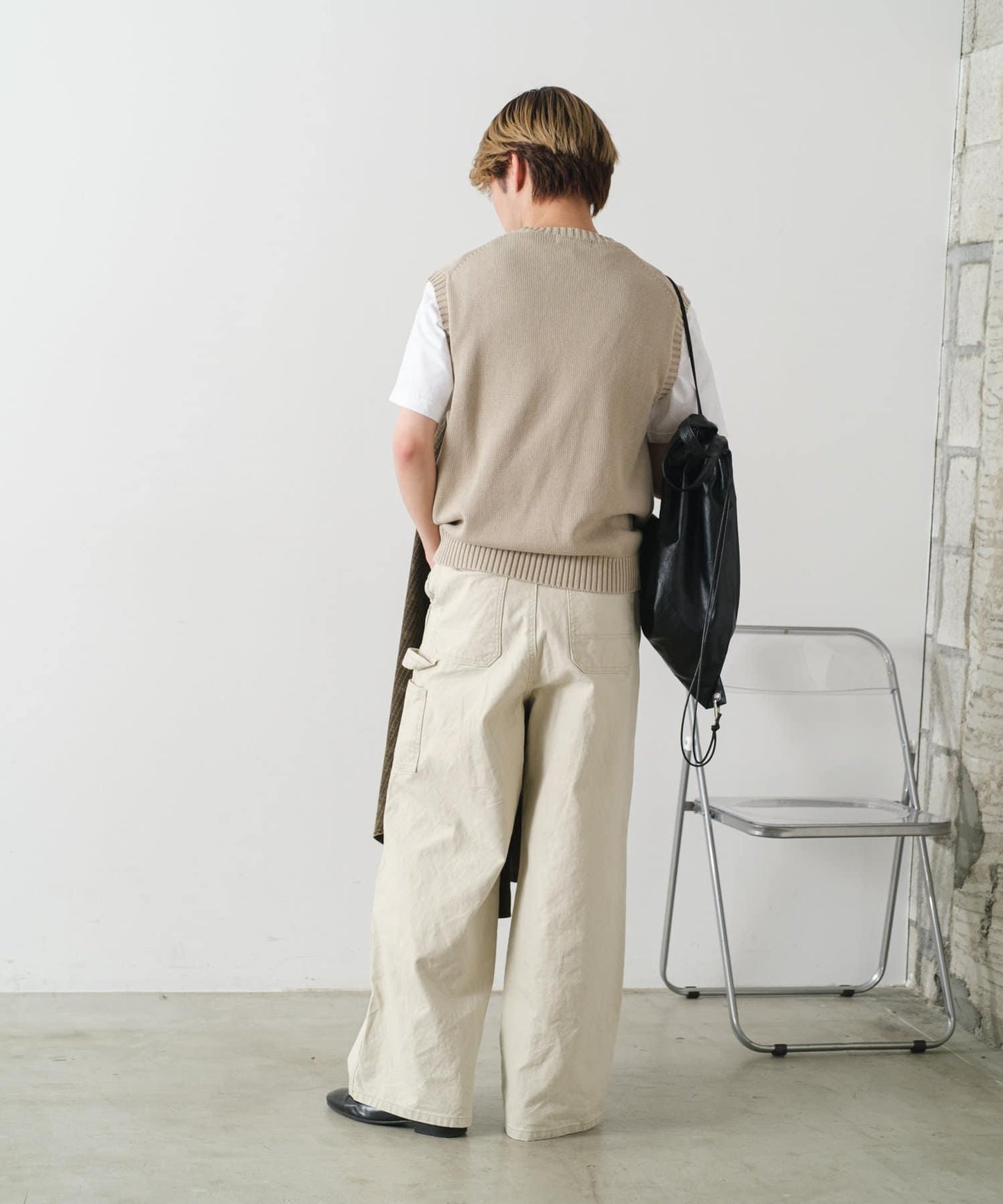 Kastane 日曬褪色效果 針織背心