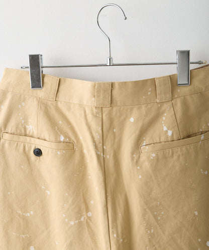 Kastane 手繪棉斜紋休閒短褲