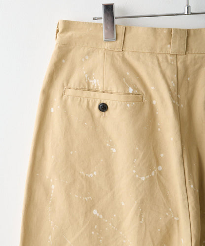 Kastane 手繪棉斜紋休閒短褲