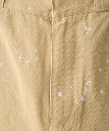 Kastane 手繪棉斜紋休閒短褲