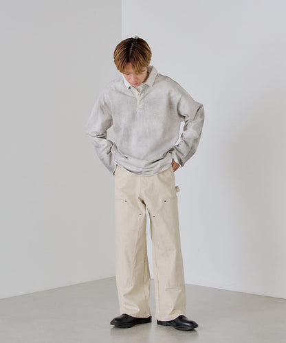 Kastane 雙膝設計工裝褲