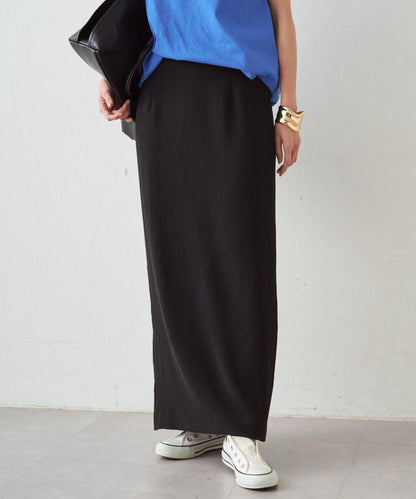 雙層喬其紗 修身 半身裙