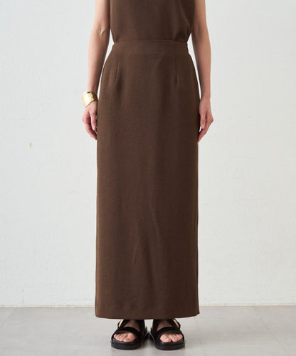 雙層喬其紗 修身 半身裙