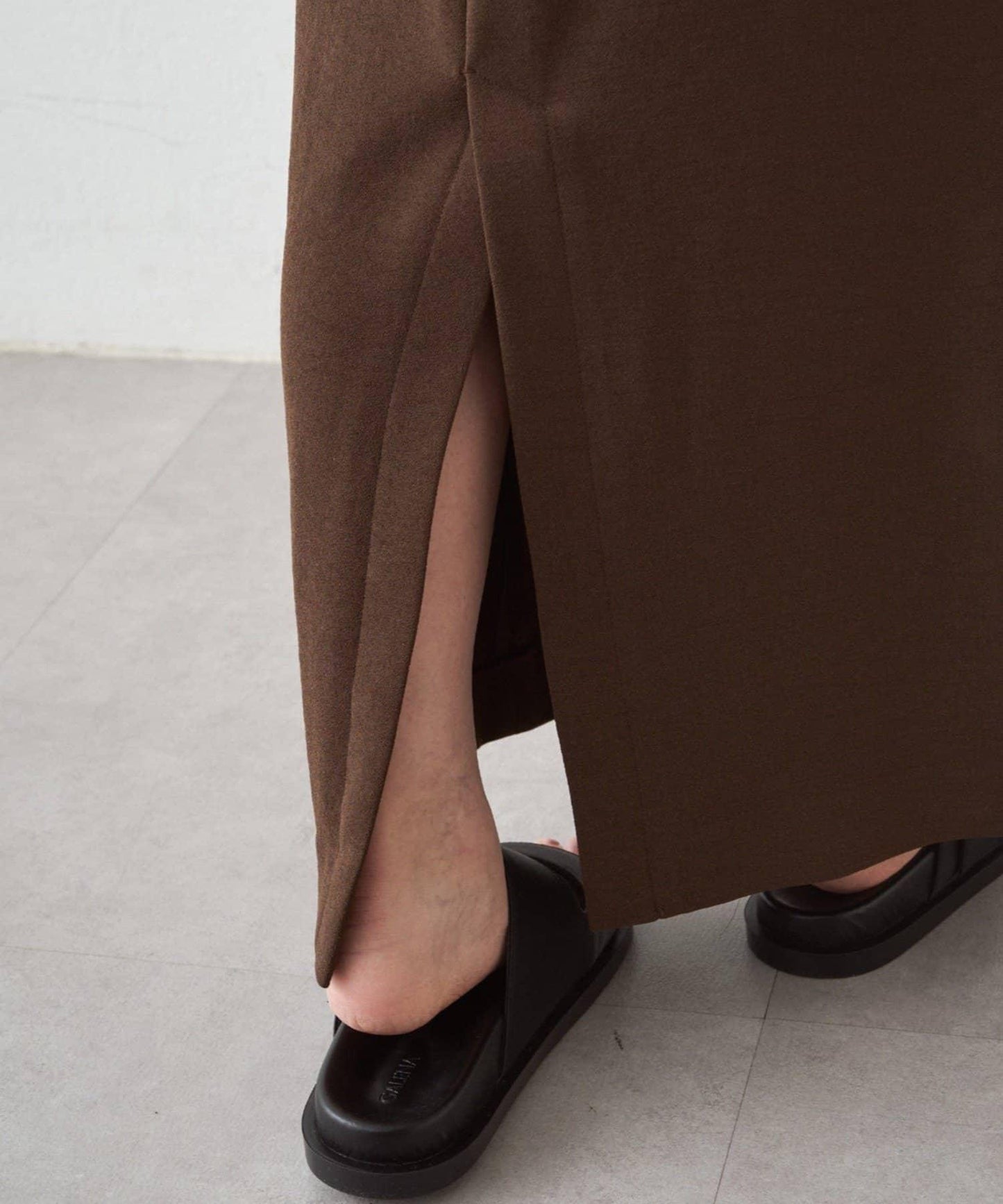 雙層喬其紗 修身 半身裙