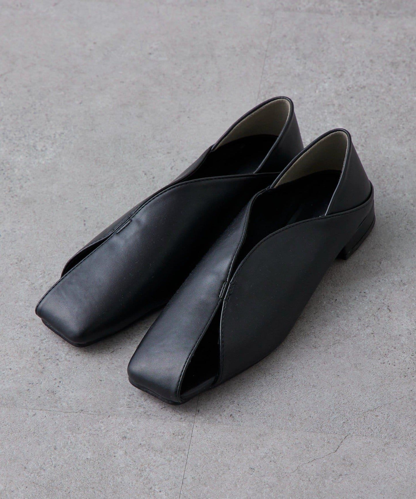 方頭 鏤空設計 女式單鞋