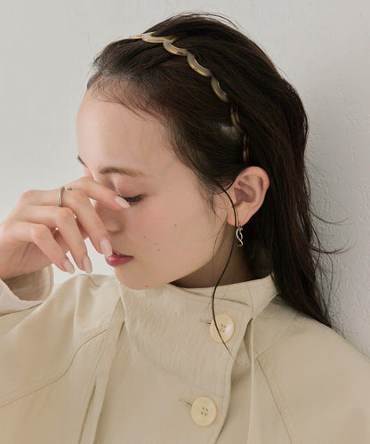 大理石波紋設計 髮箍